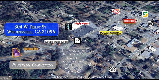 304 W Trilby Street, Wrightsville, GA 31096