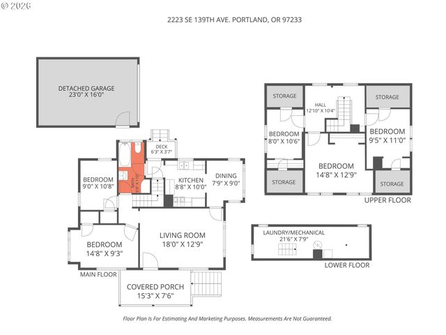 2223 Se 139th Ave, Portland, OR 97233