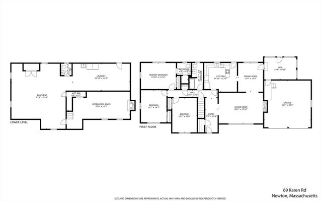 69 Karen Road, Newton, MA 02468