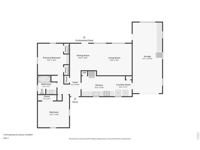 1110 S Quitman St, Denver, CO 80219