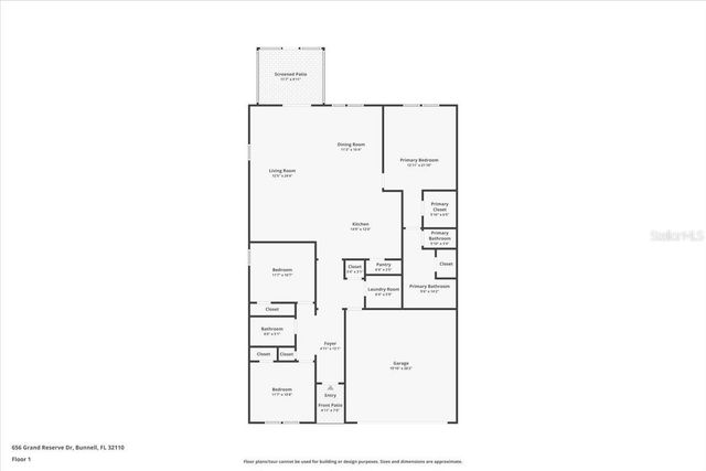 656 GRAND RESERVE DRIVE, Bunnell, FL 32110