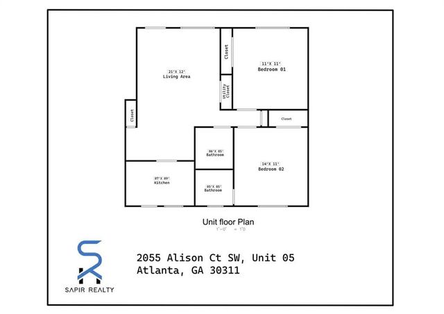 2055 Alison Court Unit 5, Atlanta, GA 30311