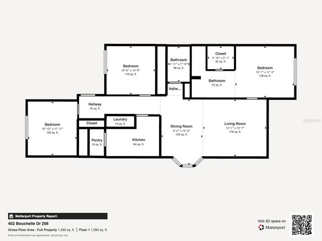 402 BOUCHELLE DRIVE 206, New Smyrna Beach, FL 32169