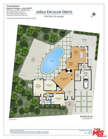 16822 Escalon Drive, Encino, CA 91436