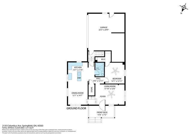 2135 Columbus Road, Springfield, OH 45503
