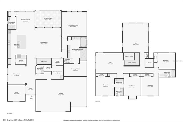2589 GWYNHURST BOULEVARD, Wesley Chapel, FL 33543
