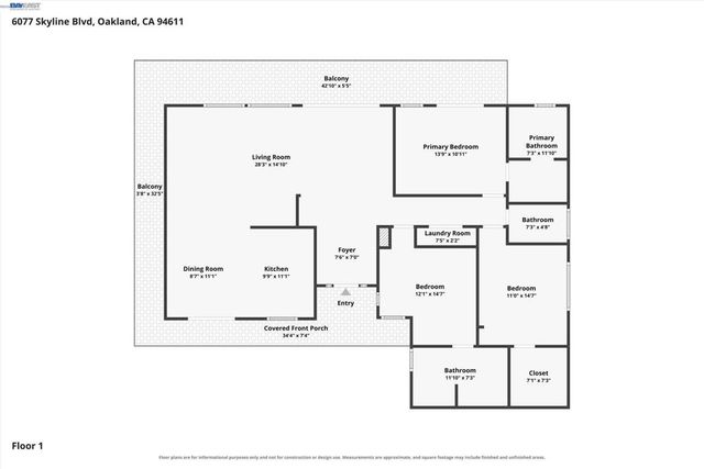 6077 Skyline Blvd, Oakland, CA 94611