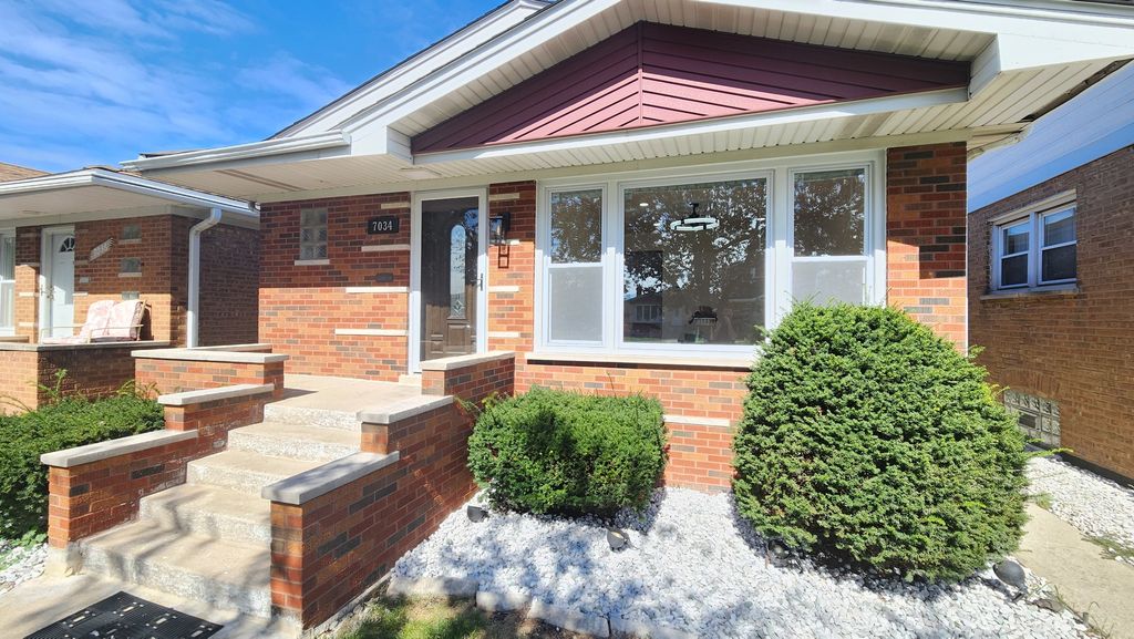 7034 W 63rd Place, Chicago, IL 60638 — exterior
