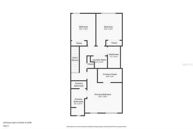 336 CENTER LAKE LANE 336, Oviedo, FL 32765