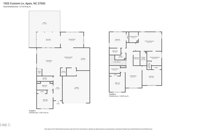 1925 Custom Lane, Apex, NC 27502