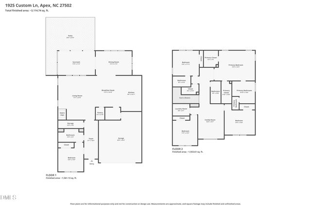 1925 Custom Lane, Apex, NC 27502