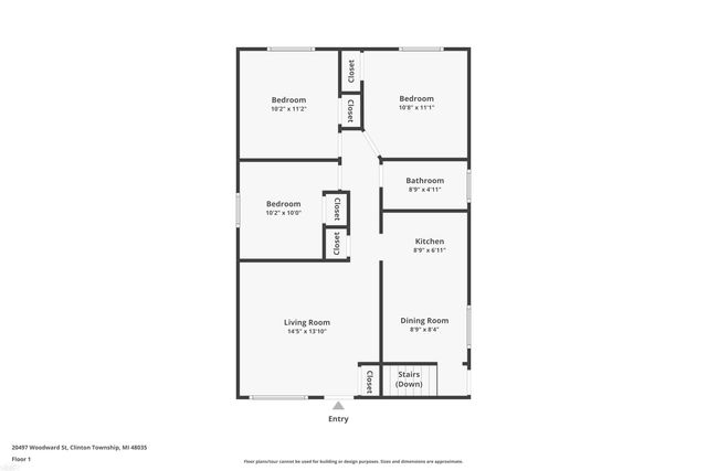 20497 Woodward Street, Clinton Township, MI 48035