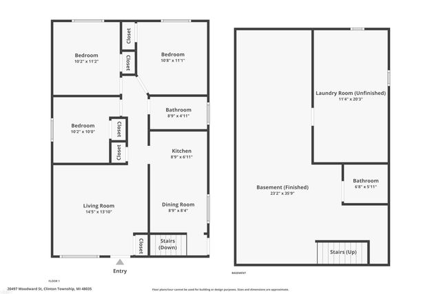 20497 Woodward Street, Clinton Township, MI 48035