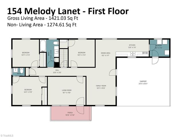 154 Melody Lane, Thomasville, NC 27360