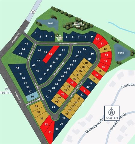 151 Anderson Oaks Lane Lot 24, Easley, SC 29642
