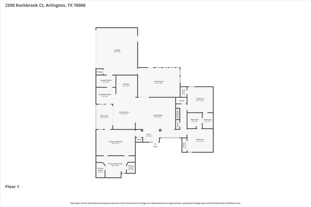 2200 Rockbrook Court, Arlington, TX 76006