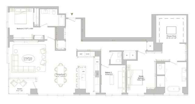 160 2nd Ave S Apt 3502, Nashville, TN 37201