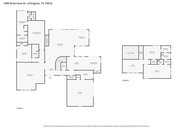 1406 Riverview Drive, Arlington, TX 76012