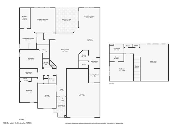 1145 Berrydale Drive, Northlake, TX 76226