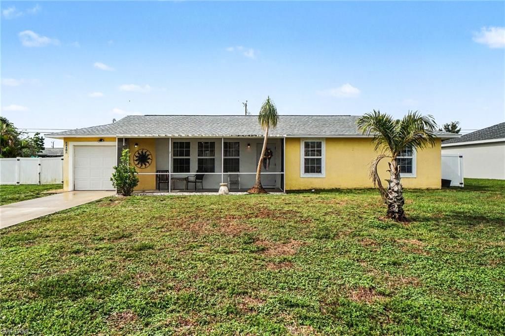316 SW 19th TER, CAPE CORAL, FL 33991 — exterior