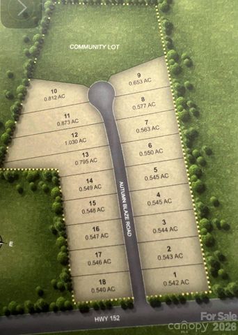 0 Autumn Blaze Road, China Grove, NC 28023