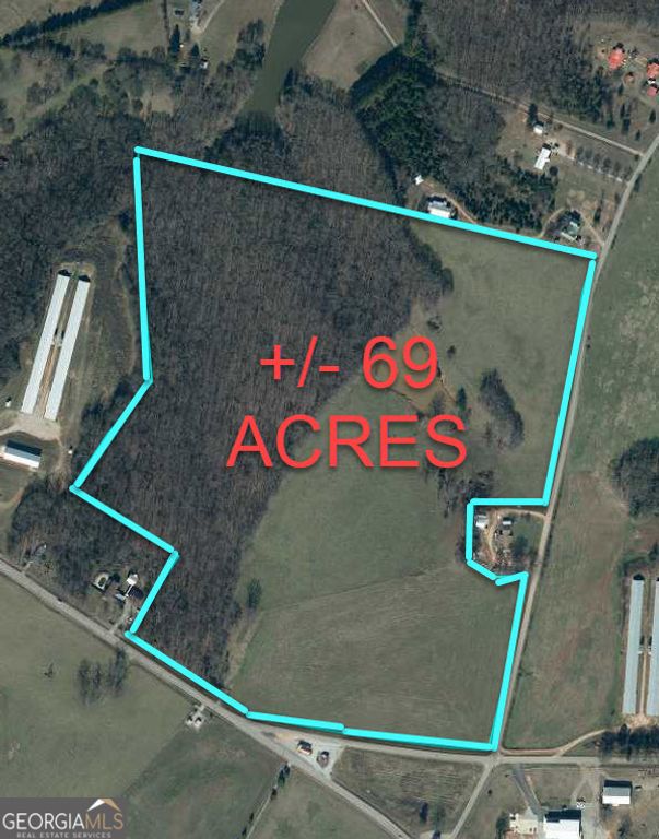 69 ACRES Elberton Highway, Hartwell, GA 30643 — exterior