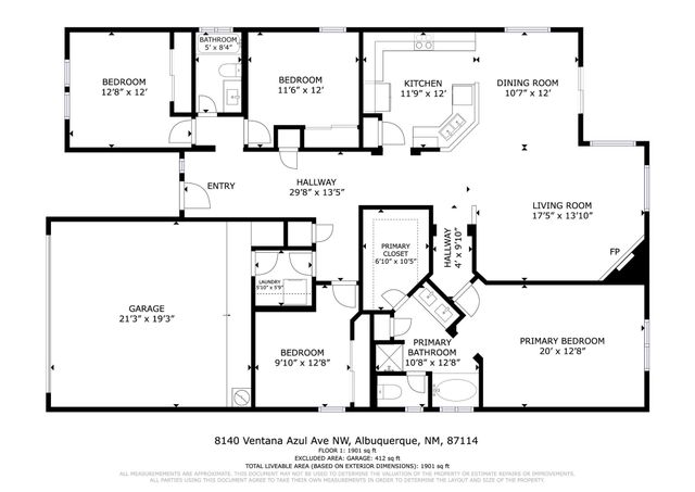 8140 Ventana Azul Avenue NW, Albuquerque, NM 87114