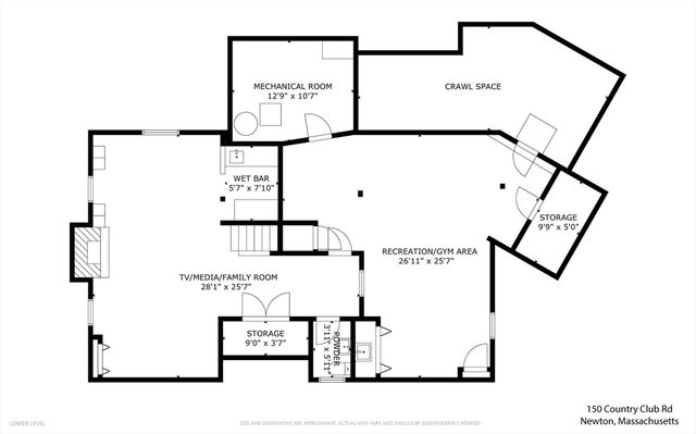 150 Country Club Rd, Newton, MA 02459