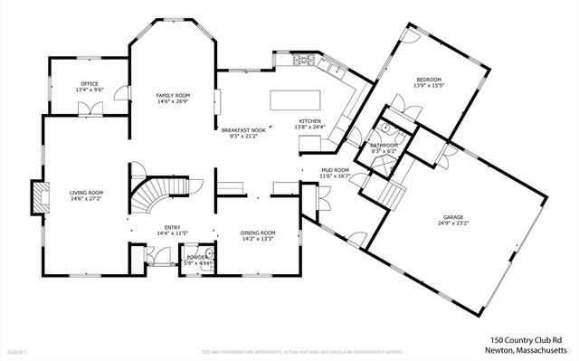 150 Country Club Rd, Newton, MA 02459