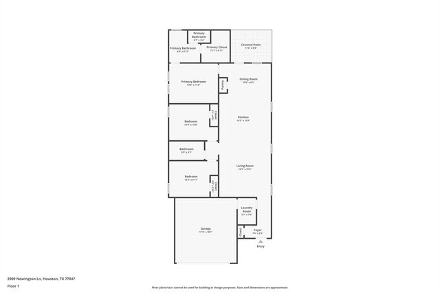 2909 Newington Lane, Houston, TX 77047