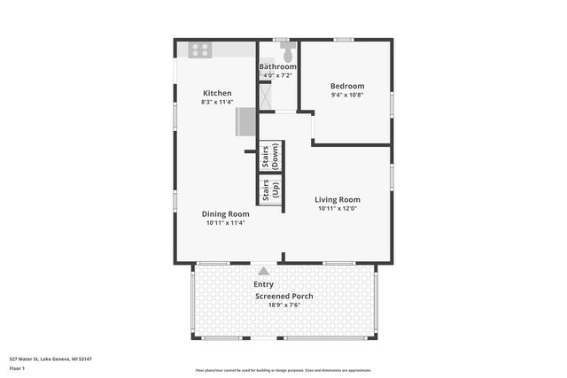 527 Water STREET, Lake Geneva, WI 53147