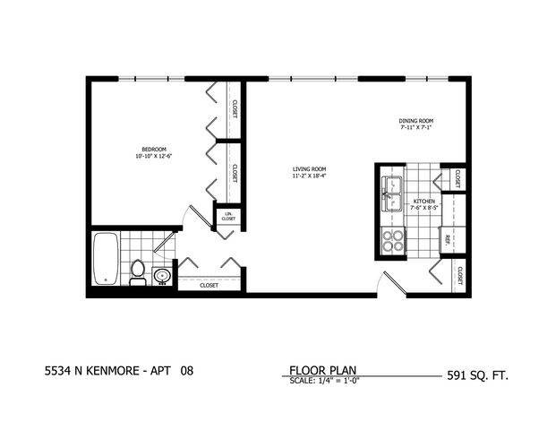 5534 N Kenmore Avenue 208, Chicago, IL 60640