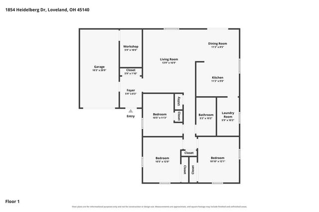 1854 Heidelberg Drive, Loveland, OH 45140