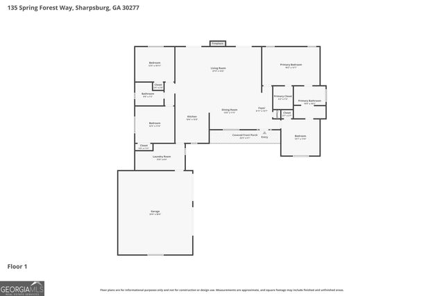 135 Spring Forest Way, Sharpsburg, GA 30277