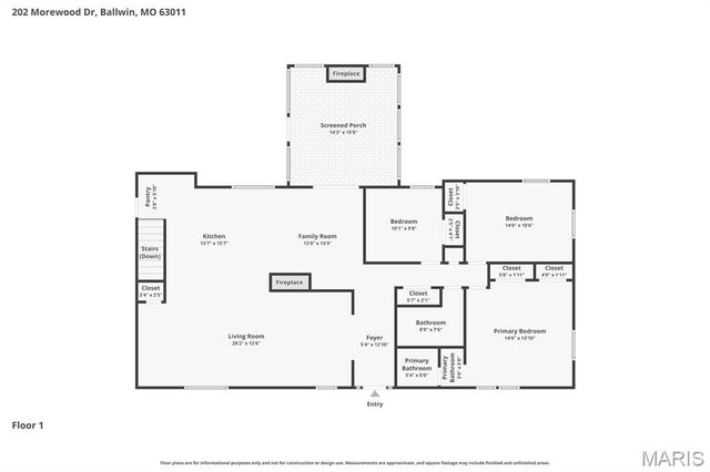 202 Morewood Drive, Manchester, MO 63011