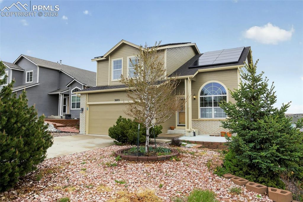 3893 Roan Drive, Colorado Springs, CO 80922 — exterior