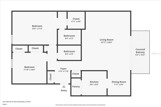 723 115TH AVENUE N 2106, St Petersburg, FL 33716