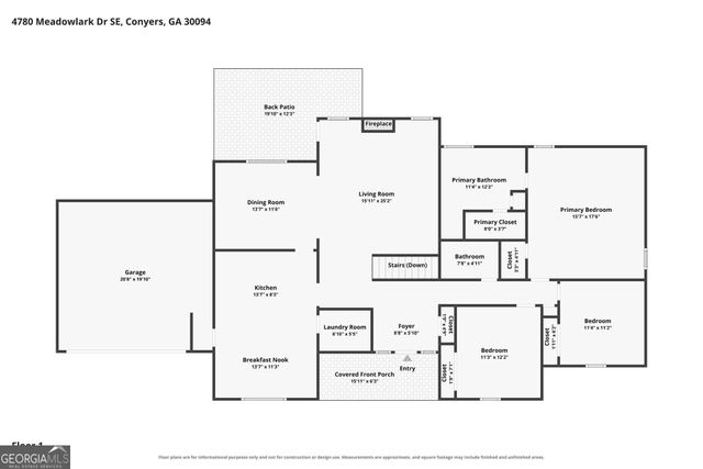 4780 Meadowlark Drive SE, Conyers, GA 30094