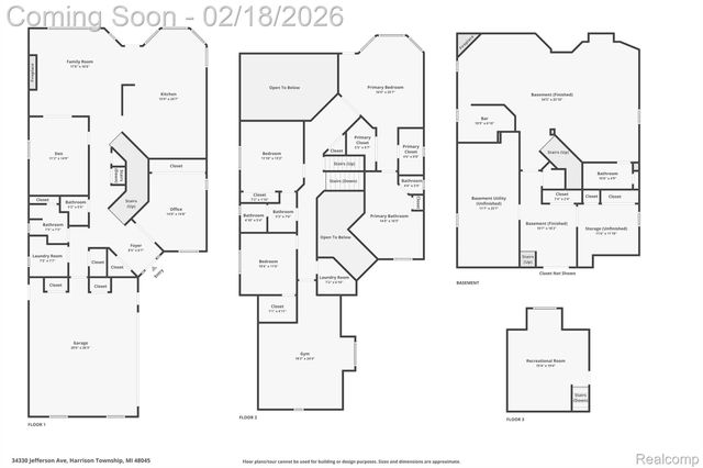 34330 Jefferson Avenue, Harrison Charter Township, MI 48045