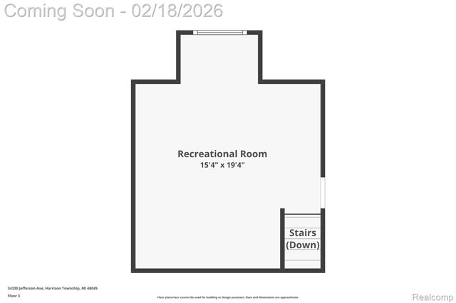 34330 Jefferson Avenue, Harrison Charter Township, MI 48045