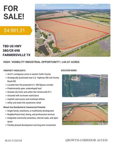 TBD County Road 698, Farmersville, TX 75442