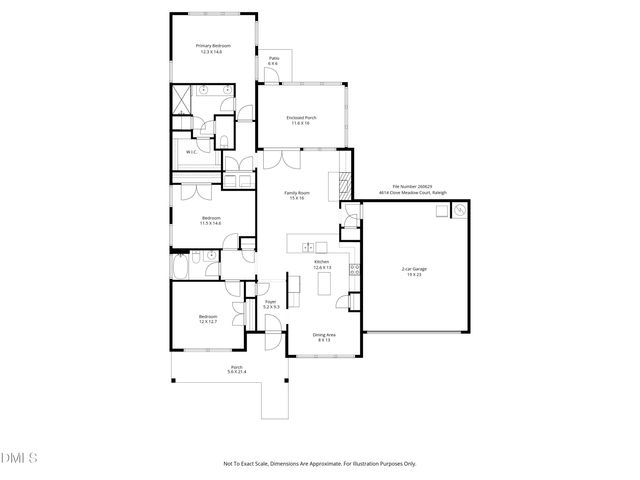 4614 Clove Meadow Court, Raleigh, NC 27604