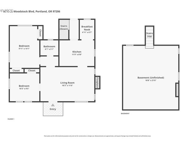 6010 Se WOODSTOCK Blvd, Portland, OR 97206