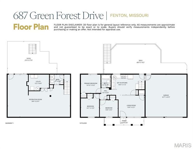 687 Green Forest Drive, Fenton, MO 63026