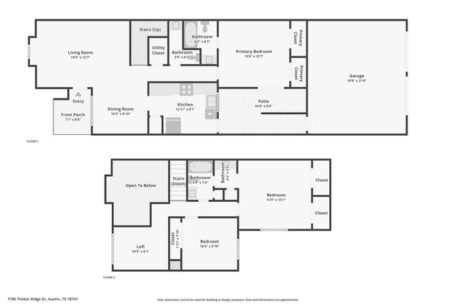 1706 Timber Ridge DR, Austin, TX 78741