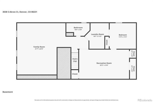 3038 S Akron Court, Denver, CO 80231