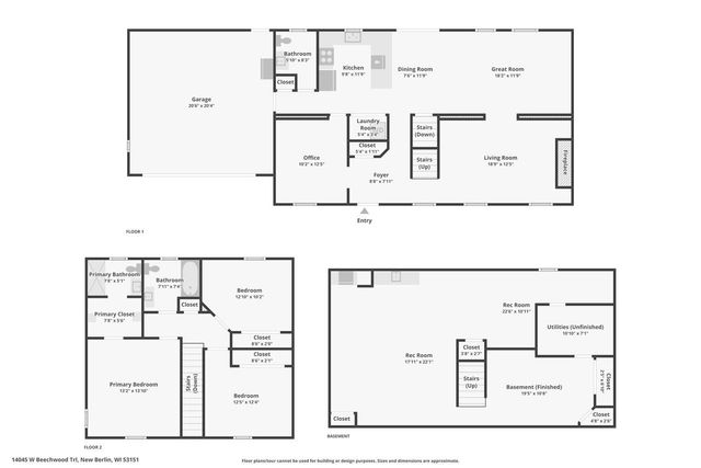 14045 W Beechwood TRAIL, New Berlin, WI 53151
