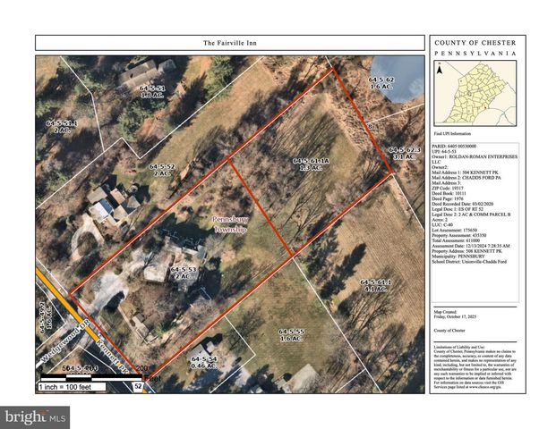 506 KENNETT PIKE, Chadds Ford, PA 19317