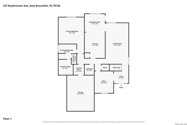 537 Roadrunner Ave, New Braunfels, TX 78130