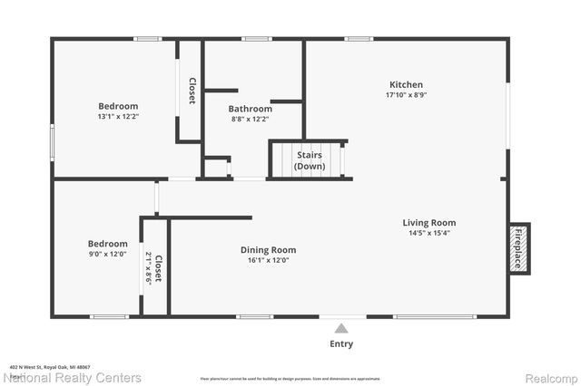 402 N West Street, Royal Oak, MI 48067